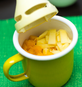 Dyniowy podwieczorek z mango