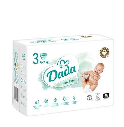 Dada Pure Care 3 Midi 40 szt.